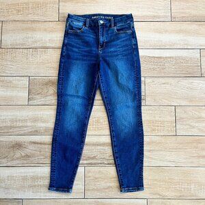 Womens American Eagle Curvy Hi-Rise Jegging - 4 Short